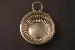 A silver wine taster