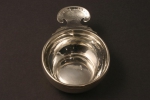 A silver wine taster