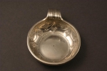 A silver wine taster
