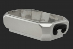 A DELHEID silver centre de table