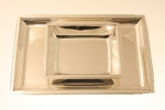 A silver service tray, Jean E. PUIFORCAT