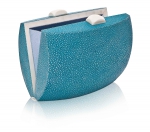 A shagreen clutch