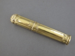 A French gold wax case
