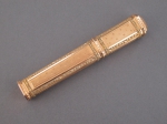 A French gold wax case