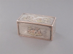 Tabatière en argent