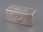 Tabatière en argent