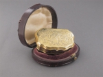 A silver-gilt snuff box