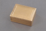 A gold patch-box