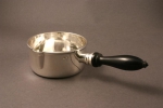 A silver saucepan