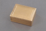 A gold patch-box